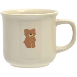 マグカップ 230ml MOKOMOKOKUMA 陶磁器 ブラウン 20302