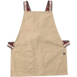エプロン ちょいエプ2 無地 COCOWALK ベージュ S-230201