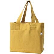 エコバッグ 無地 coleco リネン トートバッグ L COCOWALK イエロー E-230204