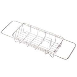 水切りラック Outline シンクバット 幅38.5～62cm 伸縮 オオキ Outline 03シンクバット