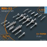 W7201 1/72 MiG-23武装パーツセット [プラモデル用パーツ]
