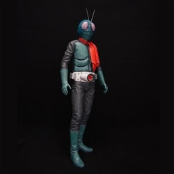 【未使用】1/4 海洋堂 メガソフビコレクション No.6 仮面ライダー 旧1号 未使用】1/4 海洋堂 メガソフビコレクション No.6 仮面ライダー