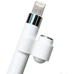 Apple Pencil（アップルペンシル） 第1世代用 グリップ＆キャップホルダー BI-APRGRIP-WH