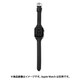 ESP15024-BK [Apple Watch 38～41mm用 スタイリッシュPUレザーバンド ブラック]