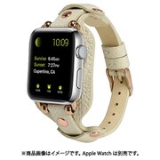 ESP15004-BE [Apple Watch 38～41mm用 バックレストレザーバンド ベージュ]