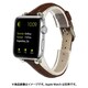 ESP15027-BR [Apple Watch 38～41mm用 クロコダイルPUレザーバンド ブラウン]