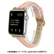 ESP15027-PK [Apple Watch 38～41mm用 クロコダイルPUレザーバンド ピンク]