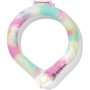 クールリング ICE RING(アイスリング) タイダイ ボタン付き Sサイズ(首回り28cm) ピンク A3Y4233PKZZS
