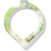 クールリング ICE RING(アイスリング) タイダイ ボタン付き オトナ Lサイズ(首回り40.5cm) グリーン A3Y4253GRZZL