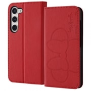 Galaxy S23 『ディズニーキャラクター』/ 手帳型レザーケース シンプル/ミニーマウス RT-DGS23LBC13/MN