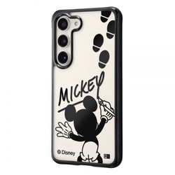 Galaxy S23 『ディズニーキャラクター』/TPUソフトケース META Frame/ミッキーマウスサイン_メタリック IN-DGS23HT2B/MK13