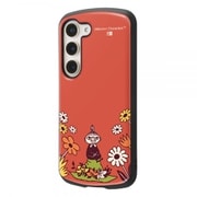 Galaxy S23 『ムーミン』/耐衝撃ケース MiA/リトルミイ&お花 IN-AGS23AC4/MT24