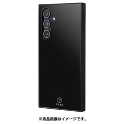 Galaxy A54 耐衝撃ハイブリッドケース KAKU/ブラック INQ-GA54K3TB/B