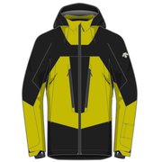 S.I.Oシェルジャケット S.I.O SHELL JACKET DWUWJK54S ブラック×イエロー(BKWB) Oサイズ [スキーウェア ジャケット ユニセックス]