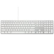 パソコン用キーボード Matias Wired Aluminum keyboard for Mac シルバー 英語配列 フルサイズ FK318S/2
