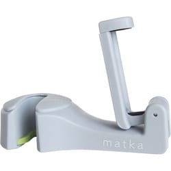 スマホホルダー 車 ヘッドレストフック matka スマホスタンド フック グレー