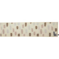 キッチンマット パステルと猫がくれた世界キッチンマット 45×180cm ベージュ