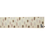 キッチンマット パステルと猫がくれた世界キッチンマット 45×180cm ベージュ