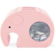 KH-61284 [LaLa（ララ） 合計金額がわかる カウンター付き貯金箱 ピンク]