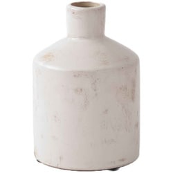 花瓶 セラミックベース 直径11.5×高さ17cm M54-1894WH