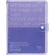 favluv(ファブラブ) コレクションバインダー レギュラーサイズ 紫 FL5210ムラ