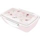 お弁当箱 ポシェブーケ 500ml 抗菌 1段 ドームランチBOX ピンク 79758