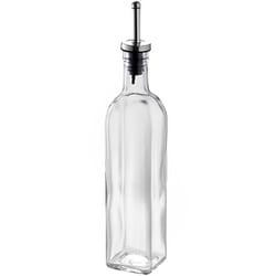 調味料入れ 500ml ガラス製 オイル＆ビネガージャー L セルフモーション SALUS
