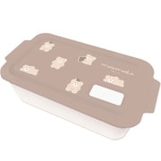 お弁当箱 500ml ほっこりモコモカ 抗菌 ストックランチBOX ミルクティー 79725