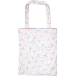 トートバッグ FLOWER a4 レディース 大きめ ピンク T102PK