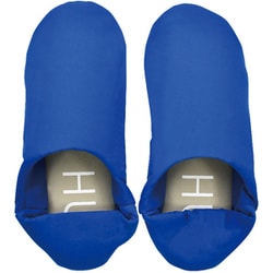 バブーシュスリッパ HUG カラフル 23.0～24.5cm 袋付 ブルー A565BL