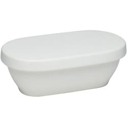 おひつ オーバル型 800ml 電子レンジ対応 ホワイト 40-36-23