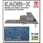 TF-A02 1/144 現用 韓国空軍 KAORI-X ステルス無人戦闘機 [組立式プラスチックモデル]