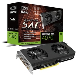 ヨドバシ.com - エルザ ELSA GeForce RTX 4070 S.A.C グラフィックボード GD4070-12GERS  通販【全品無料配達】