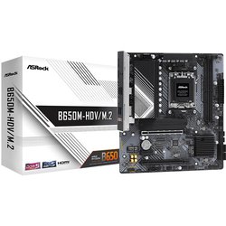 AMD B650 チップセット搭載 Micro ATXマザーボード B650M-HDV/M.2