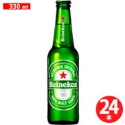 Heineken（ハイネケン）ロングネック 5度 瓶 330ml×24 [ビール]