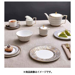 ウェッジウッド ルネッサンス　グレイ　アクセントプレート　ペア　23cm ルネッサンス グレイ アクセントプレート 23cm|WEDGWOOD公式