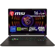 Vector-GP68HX-12VH-779JP [ゲーミングノートパソコン msi Vector GP68 HX 12V/16型/Core i9-12900HX/GeForce RTX 4080/メモリ 16GB/SSD 1TB/Windows 11 Home/コスモスグレイ]