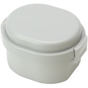 お弁当箱 GEL-COOL dome S 1段 300ml オイスターグレー [ランチボックス 保冷剤一体型 dome S オイスターグレー]