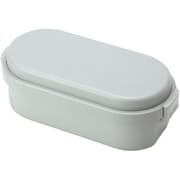 お弁当箱 GEL-COOL dome M 1段 600ml オイスターグレー [ランチボックス 保冷剤一体型 dome M オイスターグレー]