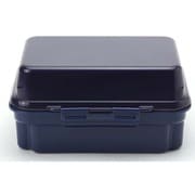 0101-0190 [ランチボックス 保冷剤一体型 plus deli 2段 ベリーブルー]