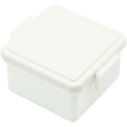 お弁当箱 GEL-COOL square S 1段 220ml ミルクホワイト [ランチボックス 保冷剤一体型 square S ミルクホワイト]