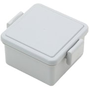 お弁当箱 GEL-COOL square S 1段 220ml オイスターグレー [ランチボックス 保冷剤一体型 square S オイスターグレー]