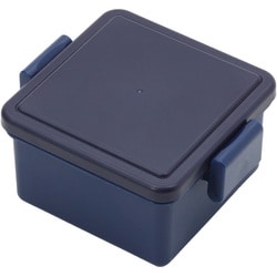 ランチボックス 保冷剤一体型 square S ベリーブルー お弁当箱 GEL-COOL square S 1段 220ml ベリーブルー