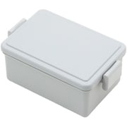 お弁当箱 GEL-COOL square M 1段 400ml オイスターグレー [ランチボックス 保冷剤一体型 square M オイスターグレー]