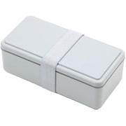 ランチボックス 保冷剤一体型 square L オイスターグレー お弁当箱 GEL-COOL square L 1段 500ml オイスターグレー