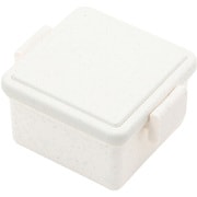 ランチボックス 保冷剤一体型 square S ジェラート プレーンバニラ お弁当箱 GEL-COOL square S ジェラート 1段 220ml プレーンバニラ