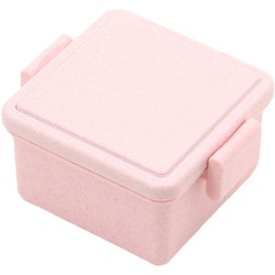 ランチボックス 保冷剤一体型 square S ジェラート プレーンストロベリー お弁当箱 GEL-COOL square S ジェラート 1段 220ml プレーンストロベリー