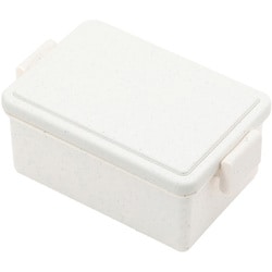 ランチボックス 保冷剤一体型 square M ジェラート プレーンバニラ お弁当箱 GEL-COOL square M ジェラート 1段 400ml プレーンバニラ