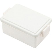 お弁当箱 GEL-COOL square M ジェラート 1段 400ml プレーンバニラ [ランチボックス 保冷剤一体型 square M ジェラート プレーンバニラ]