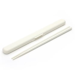 STICK 箸セット 19cm ミルクホワイト 箸箱セット GEL-COOL STICK 箸セット 19cm ミルクホワイト